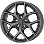 BORBET DESIGN Y titan matt 7.0Jx17 ET45 5x100x57.1 (wintertauglich) 7x17 5x100 ET45.00 titan matt