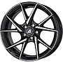 ALUTEC ADX.01 diamantschwarz frontpoliert 7.0Jx17 ET38 5x100x57.1 (wintertauglich) 7x17 5x100 ET38.00 diamant-schw fpol