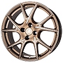 ALUTEC Alufelge 7.0 J x 17 100/4/37/63,3  ADX.01 metallic-bronze frontpoliert ALUTEC 7x17 4x100 ET37.00 m.-bronze frontpol