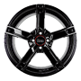 MAM MAM W4 7,0Jx17 4/108 ET35 63,4 BP 7x17 4x108 ET35.00 black painted