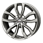 AUTEC Alufelge 7.5 J x 17 105/5/36/56,6  Uteca Titansilber Autec 7,5x17 5x105 ET36.00 titansilber