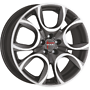 MAK TORINO W GUN MET MIRROR FACE 4X98 ET39 HB58.1 7x16  7x16 4x98 ET39.00 