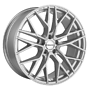 CARMANI 6,5x16 5-108 ET50 MT63,4 white silver Ludwig 20 Ludwig CARMANI 6,5x16 5x108 ET50.00 