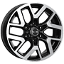 MAK GRAVEL black mirror 8.0Jx18 ET50 6x139.7x93.1 (wintertauglich) x18  ET50.00 