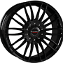 BORBET BORBET CW3 7,5X18 5X130 ET37 NB 84,1 ( BLACK GLOSSY RED RING M+S 222702 COMMERCIAL ) 7,5x18 5x130 ET37.00 gloss black