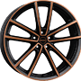 BORBET W 8,0x19 5x112 ET48 MB72,5 black copper polished matt Borbet 8x19 5x112 ET48.00 black / copper