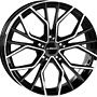 IT WHEELS WHEELS TIARA 8x18 5x114,3 ET45.00 gloss black / polished