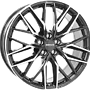  WHEELS GPX 8x18 5x112 ET39.00 gloss black / polished