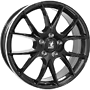  WHEELS KIRA 6,5x16 4x100 ET40.00 gloss black / polished lip