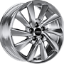 RONAL Alufelge 7.5 J x 18 112/5/49/66,5  R70 PLATINUM SILBER RONAL 7,5x18 5x112 ET49.00 platinum silver