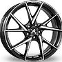 ALUTEC ADX Ford 7x17 5x100 ET38.00 černá lesklá + leštění