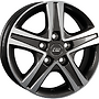 BORBET CWD Skoda 6x15 5x118 ET68.00 tmavě šedivá + leštění