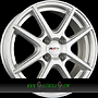 PLATIN P 73 5,5x14 4x100 ET43.00 polar silber