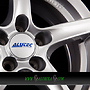 ALUTEC GRIP 6x15 4x100 ET46.00 polar-silber