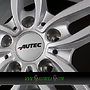 AUTEC KITANO (K) 7x16 5x112 ET25.00 brillantsilber