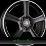 AUTEC IONIK (I) 6x16 4x108 ET37.50 schwarz matt poliert