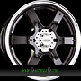 DOTZ CRUNCH 8x17 5x114,3 ET20.00 matt black / polished lip