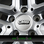 CMS C26 7x16 5x112 ET48.00 sr racing silber