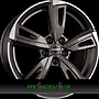 BORBET BU1 7,5x17 5x100 ET50.00 mistral anthracite glossy polished