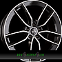 KESKIN KT21 ELEGANT 7,5x17 5x108 ET45.00 black front polished (bfp)