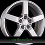 Wheelworld WH31 7x17 5x108 ET50.00 race silber lackiert (rs)