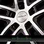 DEZENT TZ 6x15 4x100 ET53.00 dark - black polished