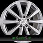 MIM MONZA 6,5x15 4x100 ET38.00 silver