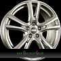 DBV ANDORRA 7,5x17 5x100 ET35.00 shadow silber lackiert