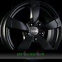 DBV TORINO II 7,5x17 5x114,3 ET40.00 schwarz matt