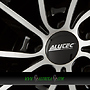 ALUTEC SINGA 6x16 4x108 ET23.00 diamant-schwarz frontpoliert