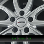 AUTEC VIDRON (VN) 6,5x17 5x100 ET39.00 brillantsilber