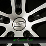 MIM SPORTING 6,5x16 5x108 ET50.00 mirror - black full polished