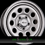 DOTZ MODULAR 7x16 5x120 ET30.00 silver - offroad stahlfelge