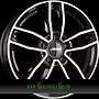 AUTEC MERCADOR (MC) 6,5x17 5x112 ET34.50 schwarz poliert