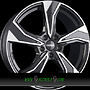 DEZENT KB 6,5x17 5x114,3 ET45.00 dark - schwarz frontpoliert