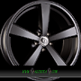 DIEWE TRINA II 7x17 5x100 ET40.00 nero - schwarz matt