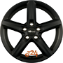 BROCK RC24 7,5x17 5x114,3 ET50.00 schwarz klar matt (skm)