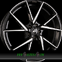 ALUTEC ADX.01 7x17 5x108 ET48.00 diamant-schwarz frontpoliert