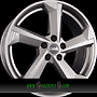 DBV TORINO III 7,5x17 5x100 ET40.00 hyper silber front poliert