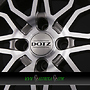 DOTZ LIMEROCK 6,5x16 4x108 ET38.00 dark - gunmetal frontpoliert