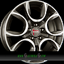 MAK TORINO 6x15 4x100 ET43.00 gun metallic mirror face