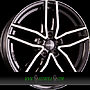 DEZENT TR 7x17 5x100 ET45.00 dark - schwarz frontpoliert