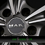 MAK EMBLEMA 6x15 5x112 ET47.00 gun metal mirror face