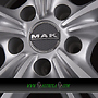 MAK EMBLEMA 6x15 4x108 ET38.00 silver