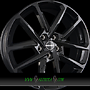 BORBET N 7x17 4x108 ET32.00 black glossy