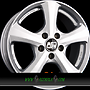 MSW MSW 19 7x17 5x108 ET45.00 full silver