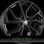 ALUTEC ADX.02 7x17 5x108 ET42.00 diamant-schwarz