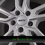 ALUTEC TORMENTA 7,5x17 5x108 ET52.50 polar-silber