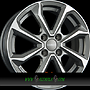 DEZENT KT 6x15 4x100 ET46.00 dark - gunmetal polished