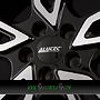 ALUTEC TORMENTA 7x17 5x114,3 ET48.50 diamant-schwarz frontpoliert